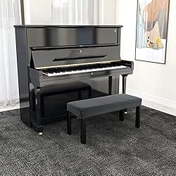 BUYUE Luxury 2-Person Piano Bench