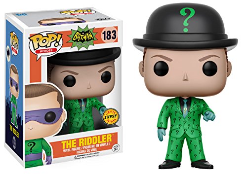 Funko POP Heroes DC Heroes Riddler Action Figure (Style and Color May Vary)