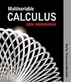 Multivariable Calculus: Early Transcendentals, Rogawski, Jon, 0716760703