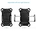 Bike Mount Universal Cell Phone Bicycle Rack Handlebar & Motorcycle Holder Cradle for Motorcycle Bike Handlebars Adjustable Fits iPhone 7 Plus Holds Phones Up To 4
