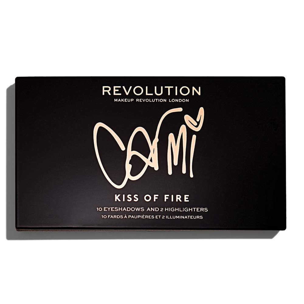 Revolution Carmi Kiss Of Fire Make-Up Palette 10 x 2g - 2 x 3.5g