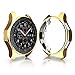 Haojavo Compatible with Samsung Gear S3/Galaxy Watch 46mm Case, Soft TPU Slim Shock-Proof Cover All-Around Protective Bumper Shell for Samsung Galaxy Watch 46mm Smartwatch Bands Accessories