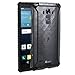 LG G Vista 2 Case, POETIC Affinity Series Premium Thin/No Bulk/Protection Where its Needed/Clear/Dual Material Protective Bumper Case for LG G Vista 2 (2015) Black/Clear