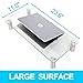 FITUEYES Glass Desktop Stand Computer Monitor Riser for Single Monitor+Laptop or Desktop DT106006GC