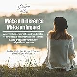 Hyaluronic Acid Serum for Skin from Stellar Skin. Natural Formula. Best Moisturizing Facial Serum for the Anti Aging Anti Wrinkle Battle. Made in the USA