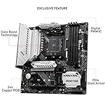 MSI-MAG-B550M-Mortar-WiFi-Gaming-Motherboard-AMD-AM4-DDR4-PCIe-40-SATA-6Gbs-M2-USB-32-Gen-2-AX-Wi-Fi-6-HDMIDP-Micro-ATX-AMD-Ryzen-5000-Series-Processors