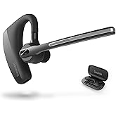 Conambo 2025 Upgraded K18 Bluetooth Headset V5.1 Wireless Headset with Dual Mic Noise Canceling& Mute, 16Hrs Talk time Single Ear Bluetooth Earpiece for iPhone Android Cell Phone Trucker Office Work