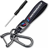 QOMAGO Car leather alloy keychain keyring with car logo Keychain Keyring accessories