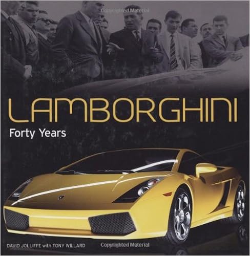 Lamborghini: Forty Years, by David Jolliffe Lamborghini: Forty Years, by David Jolliffe