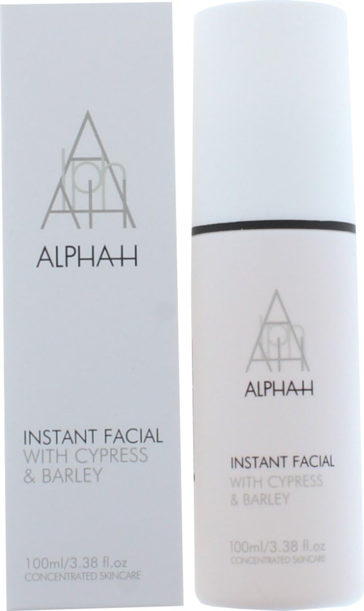 Alpha H Instant Facial With Cypress & Barley 100ml Female Skincare For Her