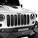 Wrangler Grill Inserts Matte Black Front Grille Mesh Cover Compatible with Jeep JK Wrangler & Wrangler Unlimited 2007-2015