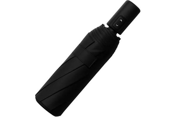 Guarda-Chuva Premium Dobrável com Cabo Premium – Abertura Automática 1 Clique, Antivento, Proteção UV, Impermeável, Elegante e Compacto para Qualquer Clima