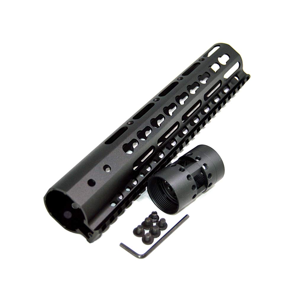 FIRECLUB 7" 9" 10" 12" 13.5" 15" AR15 Free Float Keymod Handguard Picatinny Rail for Hunting Tactica (10)