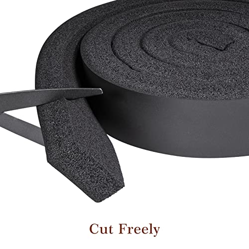 yotache Open Cell Foam Air Conditioner Insulation Seal Tape 2 X 1 Inch