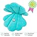 Oyster Shell Shaped Floor Pillow or Decorative Pillow Complete with a Pearl - Everyday Fun for a Little Mermaid or Perfect Addition to a Beach House