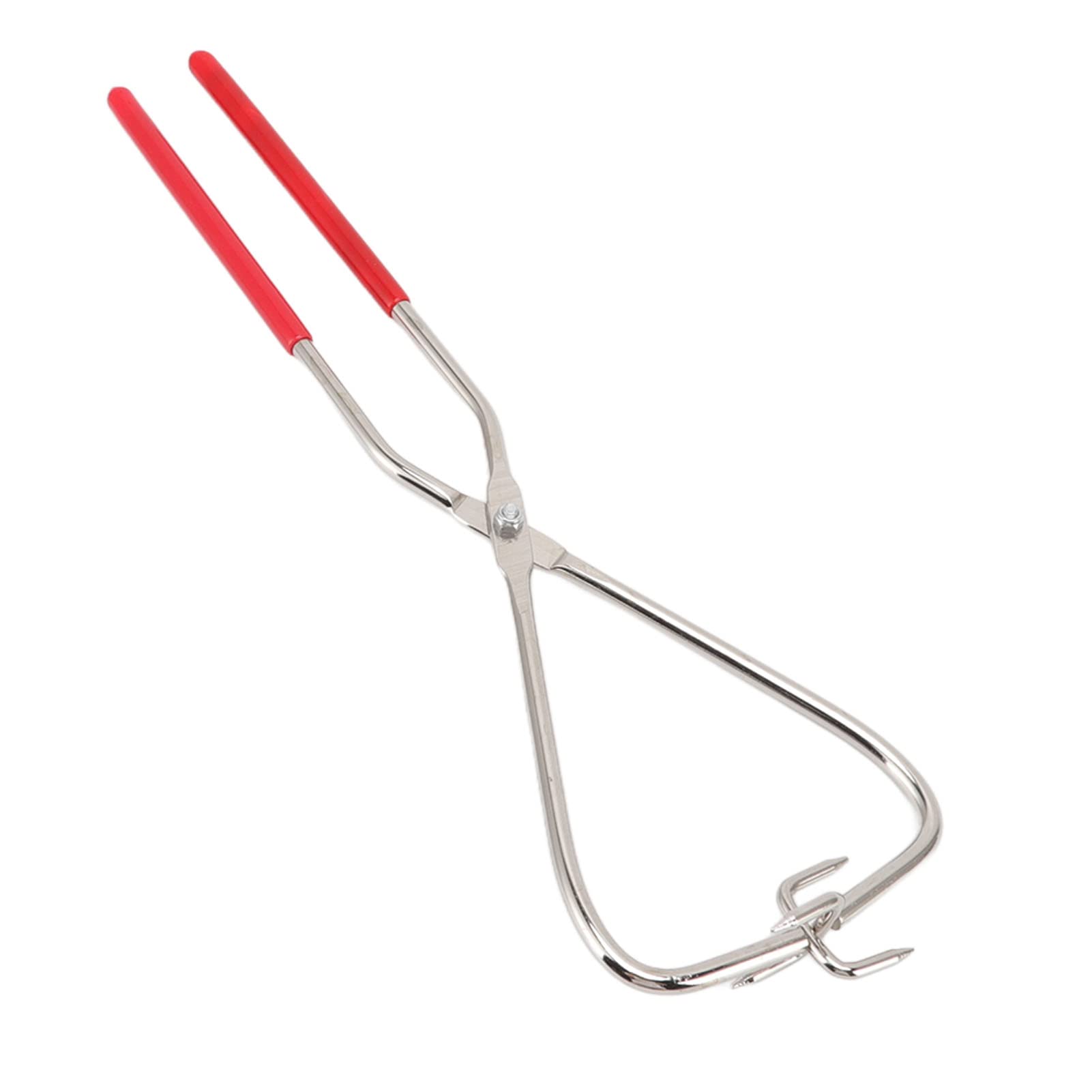 DIY Pottery Tool 360 Degree Glaze Blowing Stainless Steel Pottery Sculpture Tongs Pottery Tongs for Craft Ceramic Pottery Tools Ceramics Pottery