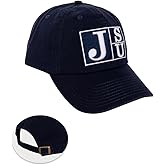 Desert Cactus Jackson State University Baseball Hat Tigers J-State Brimmed Embroidered Cap Adjustable Cloth Strap Adult (Style A) Blue