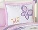 Pink and Purple Butterfly Collection Children's Bedding3pc Full/Queen Set by Sweet JoJo Designs