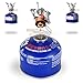 Joyard Portable Backpacking Camp Stove Pocket Butane Burner with Piezo Ignition, a Must-have for Camping and Bug out Gear, Emergency, Hiking, and Hunting Trips for a Meal for 1-3 People
