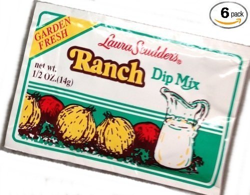 Laura Scudder's Green Onion & Ranch Dip Mixes (Pack of 6)