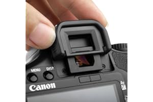 TOAZOE Rubber Eyecup Eyepiece EF for Canon 650D 600D 550D 500D 450D 1100D 1000D 400D, Rebel XT XTi XS XSi T1i T2 T2i T3 T3i T4i T5i SL1