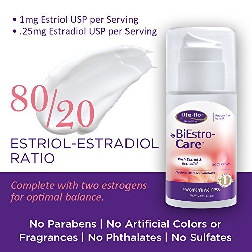 LifeFlo BiEstroCare Estrogen Cream w/Estriol USP & Estradiol USP