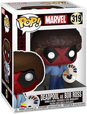 deadpool as bob ross pop