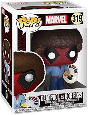 deadpool as bob ross pop