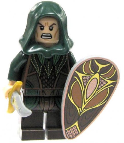 LEGO Hobbit LOOSE Mini Figure Mirkwood Elf with Sword & Shield