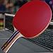Custom Gambler Professional Table Tennis Paddle with ThermoPoly Carbon Blade and Wraith Rubber plus Blue Case