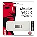Kingston Digital Kingston Digital 64GB DTMicro USB 3.1/3.0 Type-A Metal Ultra-Compact Flash Drive (DTMC3/64GB) (DTMC3/64GB)