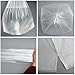 4 Gallon Clear Trash Bags, Aijoso Small Trash Bags Bathroom Garbage Bags Wastebasket Can Liners for Bathroom, Kitchen, Office 15 Liter Trash Can Liners, 150 Counts
