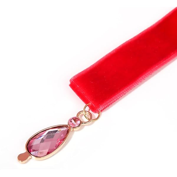SONGCHANGJEWELRY Collar Con Dije, Accesorios De Disfraz Para Madoka Sakura Kyoko Cosplay, Regalo De Joyería Para Mujer, Regalo De Halloween, Anime, Fiesta De Disfraces, Plata, Zinc, No Es Una Piedra