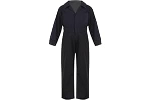 WinChang Kids Boys One-Piece Dungarees Cargo Overalls Coverall Mechanic Cosplay Hip-Hop Boilersuit Jumpsuit Streetwear
