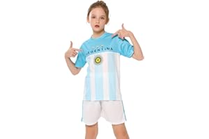 SURUIDA Kids Soccer Jersey for Boys&Girls,Youth Training Jerseys Custom Sports Fan Jerseys Football Shirt for Children