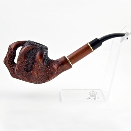 Royal Wooden Collection 3d Artiglio Hand Schnitzte Elegante Pera Rauchend Pipa 20 Cm Il Fumare La Pipa Della Collezione Amazon It Casa E Cucina