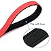 Mopaclle Pet Supplies for Dog Leashes Premium Three Way Dog Leash with Adjustable Detachable Dog Coupler for One,Two,Three Samll/Medium Dog (Red)