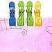 Attmu 12 Pack Beach Towel Clips Chair Clips Towel Holder in Fun Bright Colors - Stop The Towels from Blowing Away