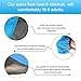 Sand Free Beach Blanket, Quick Drying Ripstop Nylon Outdoor Beach Mat Best Sand Proof Picnic Mat for Travel, Camping, Hiking and Music Festivals (82‘’×79‘’)thumb 1