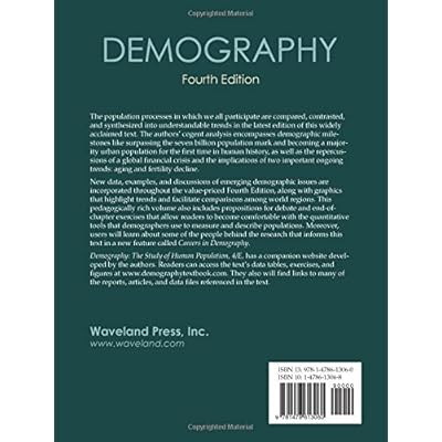 Demography: The Study of Human Population, Fourth Edition eBook PDF Download Demography: The Study of Human Population, Fourth Edition PDF