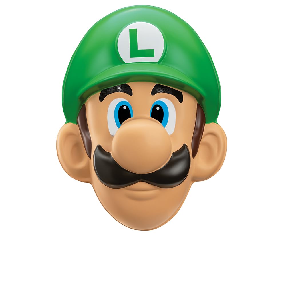 Nintendo Super Mario Maske - Luigi/Erwachsen, Grün