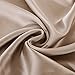 ZIMASILK 100% Pure Mulberry Silk Pillowcase for Hair and Skin Health,Soft and Smooth,Both Sides Premium Grade 6A Silk,600 Thread Count,with Hidden Zipper,1pc (King 20''x36'',Taupe)