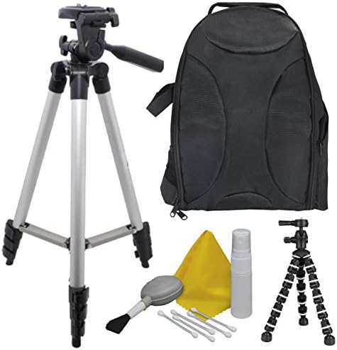 EXTREME FUN: Camera Accessory Kit for Nikon Coolpix 5400 Bundle Includes: Back Pack - 50" Elite Tripod - Camera Cleaning &amp; Maintenance Equipment - 8" BendiPod, Shop Smart!