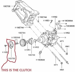 Amazon.com: 8L2z19d786a Ac Compressor Clutch Assembly - Oem Ford