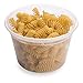 Restaurantware-Asporto 16 Ounce To Go Boxes, 100 Microwavable Round Soup Containers - Clear Plastic Lids Included, Do Not Contain BPA, Clear Plastic Soup Containers, Disposable