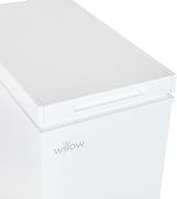 Willow WCF60W 51L Freestanding Chest Freezer Garage Safe 4-Star - White view 3