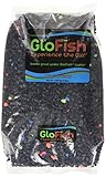 GloFish Aquarium Gravel 5 Pounds, Black with Fluorescent Accents, Complements Tanks