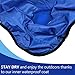 Off the Grid Camping Windproof Blanket – Stadium Waterproof Fleece Blanket for Picnics, Pets, and Outdoor Activitiesthumb 3