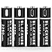 USB Rechargeable AA Batteries 1.5V/1500mAh,Lithium Battery Quick-Charge 1.5 Hours with Micro-USB Charging,Li-ion Battery with Rotate Port (4-Pack)