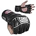 Combat Sports Pro Style Grappling MMA Gloves, Black, Small